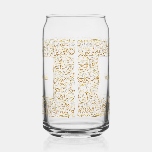 Golden Lijst Wedding Blikvorm Glas (Rechts)