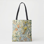 Golden Lilies Canvas tas All-Over Print (Voorkant)