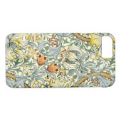 Golden Lilies iPhone X/8/7/11 Barely Daar Hoesje (Achterkant (Horizontaal))