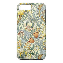 Golden Lilies iPhone X/8/7 plus robuust Hoesje