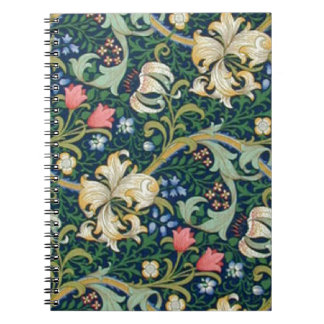 Golden Lilies notebook Notitieboek