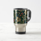 Golden Lilies Travel Mug Reisbeker (Voorkant rechts)