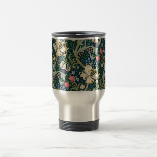 Golden Lilies Travel Mug Reisbeker (Center)