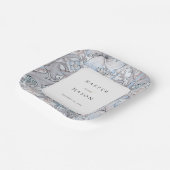  Golden Lilies William Morris Bruiloft Papieren Bordje (Gebogen)