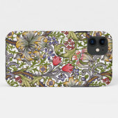 Golden Lily  Floral Pattern William Morris Case-Mate iPhone Case (Achterkant (horizontaal))