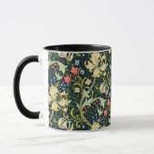 Golden Lily  Floral Pattern William Morris Mok (Links)