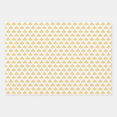 Golden Lily Flowers, Nutcracker en Ballet Dancer Inpakpapier Vel (Voorkant 2)