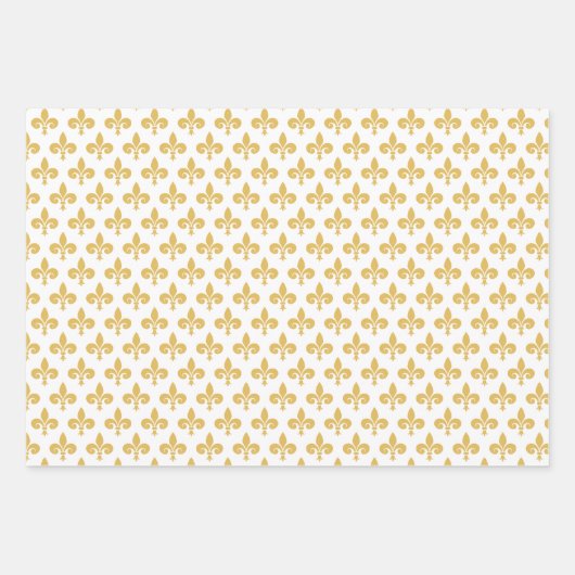 Golden Lily Flowers, Nutcracker en Ballet Dancer Inpakpapier Vel (Voorkant 2)