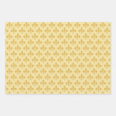 Golden Lily Flowers, Nutcracker en Ballet Dancer Inpakpapier Vel (Voorkant)