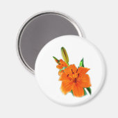 Golden Lily Magneet (Voorkant / Achterkant)