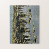 Golden Lily Pads Legpuzzel (Verticaal)