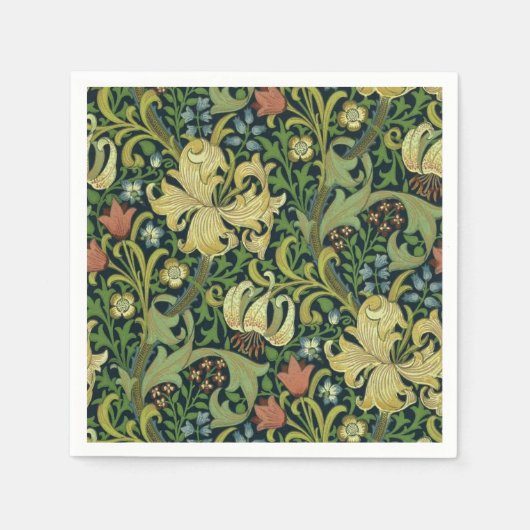 Golden Lily Servet (Voorkant)