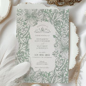 Golden Lily Trouwsuite Sage Green Morris Kaart