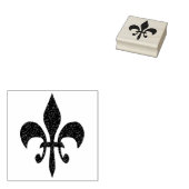 Golden Lily vol en jouw ideeën Rubberstempel (Gestempeld)