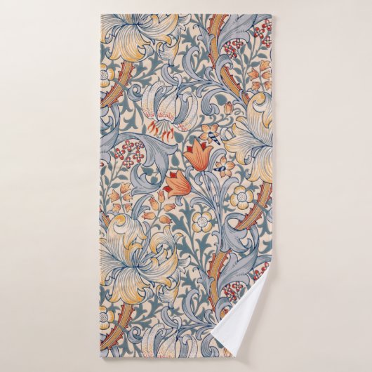 Golden Lily, William Morris Badhanddoek (Badhanddoek)