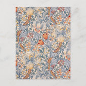 Golden Lily, William Morris Briefkaart (Voorkant)
