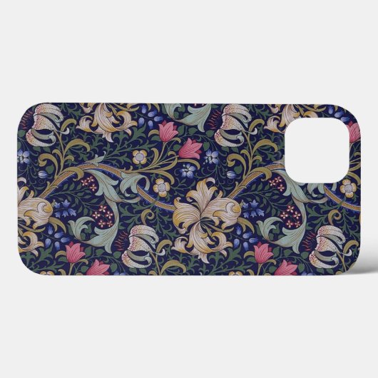 Golden Lily, William Morris Case-Mate iPhone Case (Achterkant (horizontaal))