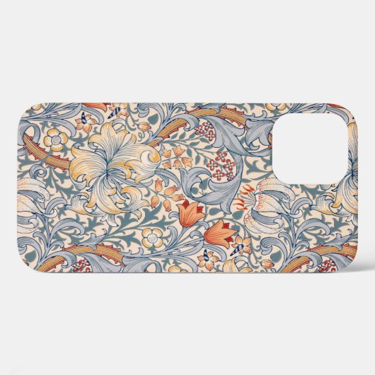 Golden Lily, William Morris Case-Mate iPhone Case (Achterkant (horizontaal))