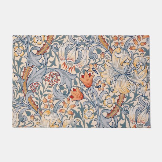 Golden Lily, William Morris Deurmat (Voorkant)