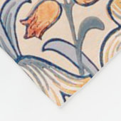 Golden Lily, William Morris Fleece Deken (Hoek)
