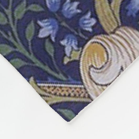 Golden Lily, William Morris Fleece Deken (Hoek)