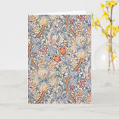 Golden Lily, William Morris Kaart (Gele Bloem)