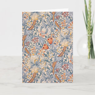 Golden Lily, William Morris Kaart