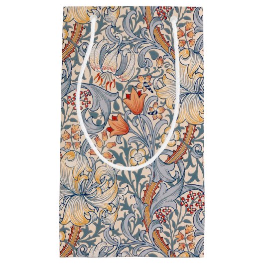 Golden Lily, William Morris Klein Cadeauzakje (Voorkant)