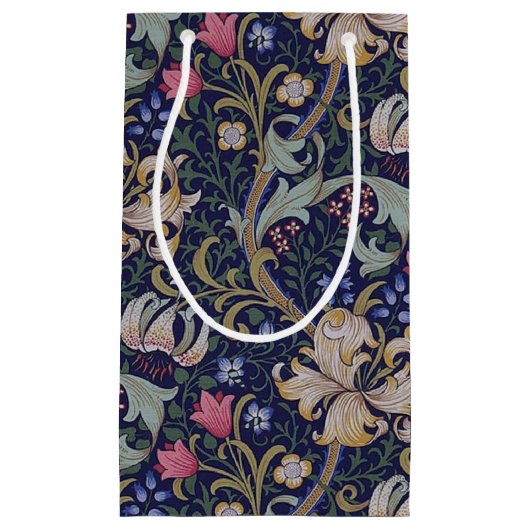 Golden Lily, William Morris Klein Cadeauzakje (Voorkant)