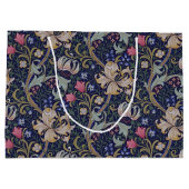 Golden Lily, William Morris Large Gift Bag Groot Cadeauzakje (Achterkant)