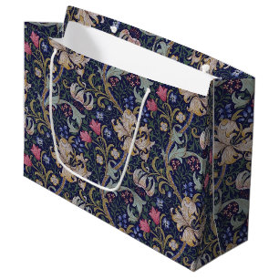 Golden Lily, William Morris Large Gift Bag Groot Cadeauzakje