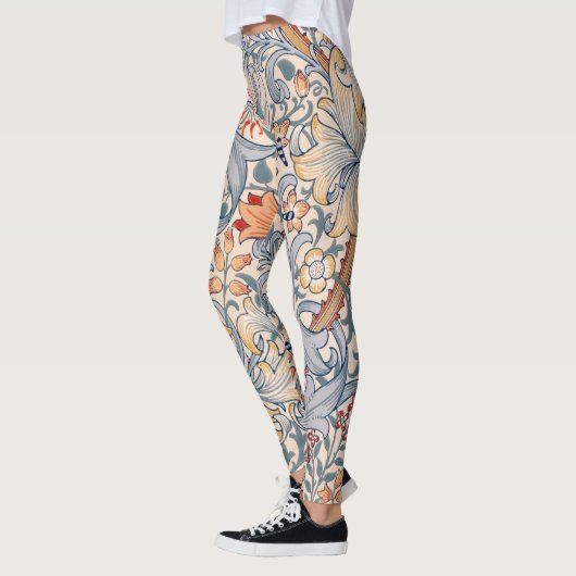 Golden Lily, William Morris Leggings (Links)