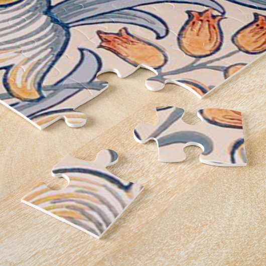 Golden Lily, William Morris Legpuzzel (Zijkant)