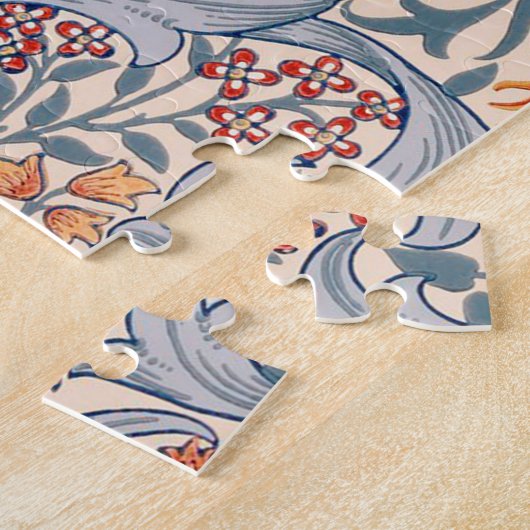 Golden Lily, William Morris Legpuzzel (Zijkant)