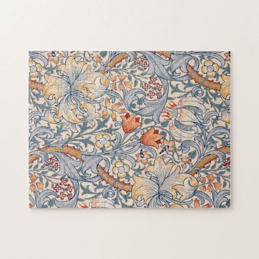 Golden Lily, William Morris Legpuzzel (Horizontaal)
