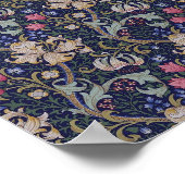 Golden Lily, William Morris Poster (Hoek)