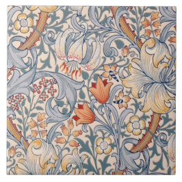 Golden Lily, William Morris Tegeltje