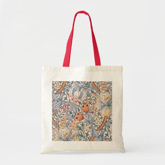 Golden Lily, William Morris Tote Bag (Voorkant)
