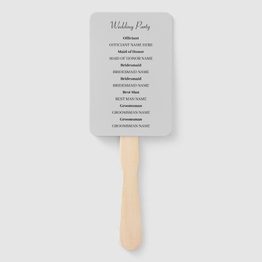 Golden Lines Handwaaier (Achterkant)