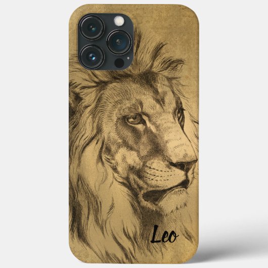 Golden Lion Case-Mate iPhone Case (Achterkant)