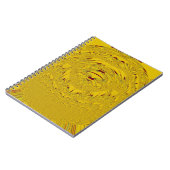 Golden Lion Head Art Print Notitieboek (Linkerzijde)