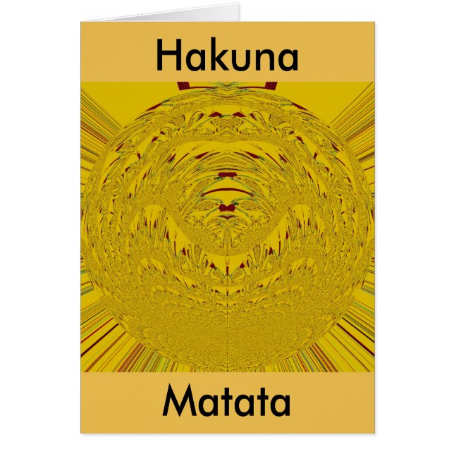 Golden Lion-hoofdvormontwerp (Voorkant)