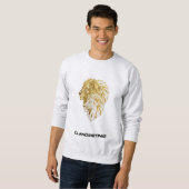 Golden Lion – Majestic Design Trui (Voorkant volledig)