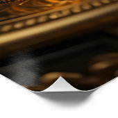 Golden Lion Majesty Perfect Poster (Hoek)