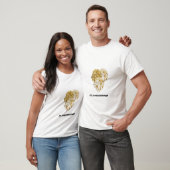 Golden Lion Short Sleeve Polo – Majestic Design (Unisex)