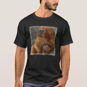 Golden Lion Tamarin met Baby T-shirt