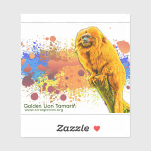 Golden Lion Tamarin Sticker