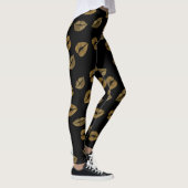 Golden Lips Leggings (Rechts)