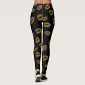 Golden Lips Leggings (Achterkant)