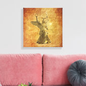 Golden Lizzy Canvas Afdruk (Insitu (Woonkamer))